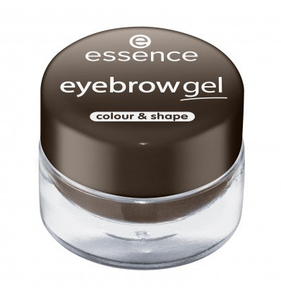 Essence Eyebrow Gel COLOUR & SHAPE 04 Dark Brown 3g